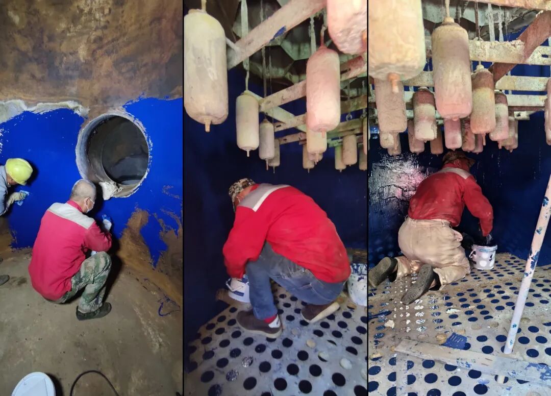 脫硫塔、煙道長效防腐應用---KNM22高分子陶瓷聚合物防腐材料的圖35