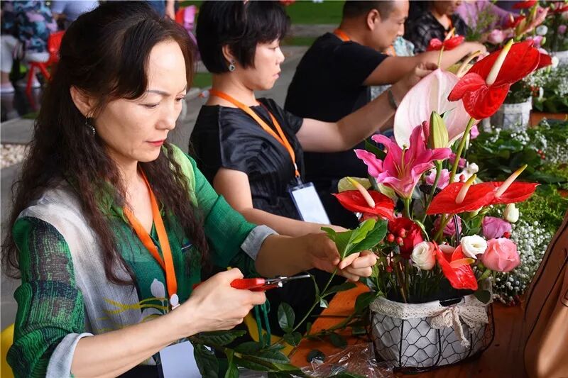 宏圖大展·河南省首屆紅掌插花花藝大賽圓滿落幕！
