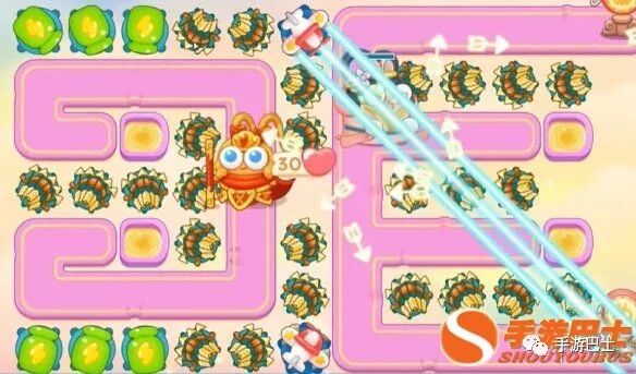 保卫萝卜2第59关攻略_萝卜保卫萝卜_萝卜保卫战攻略