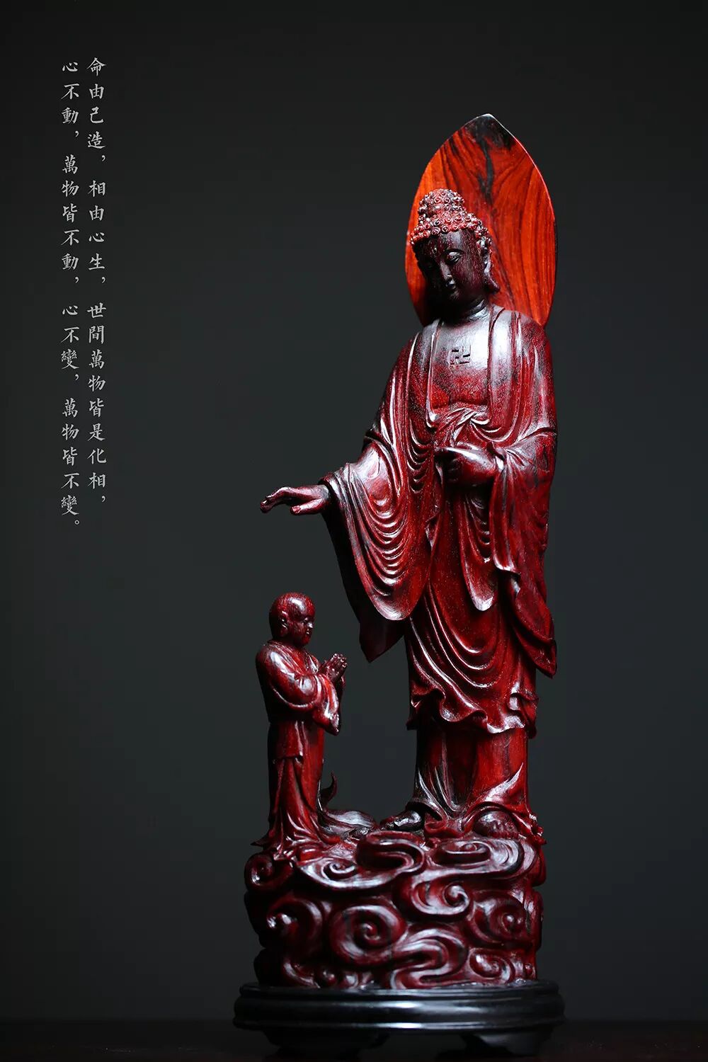 佛像雕件，禅意人生