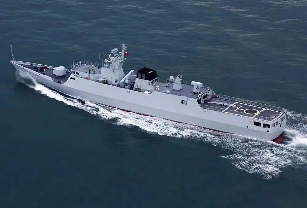 惊叹中国海军湖北舰队横空出世