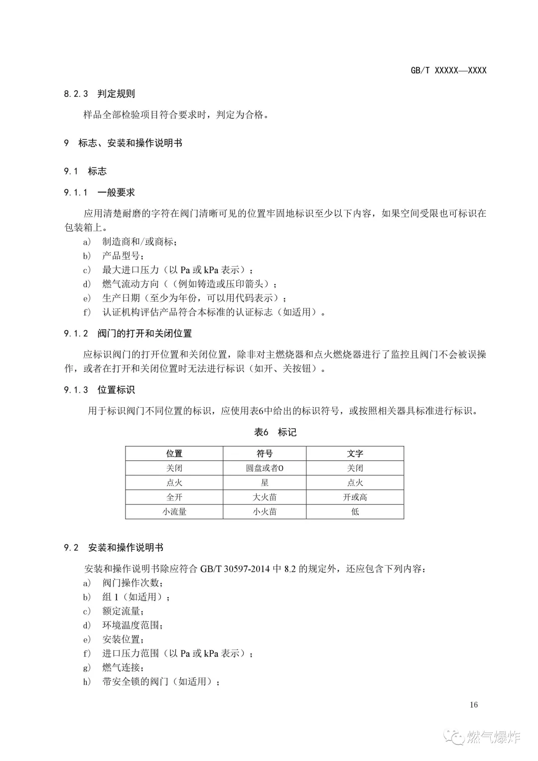 【标准法规】《燃气燃烧器和燃烧器具用安全和控制装置 特殊要求 手动燃气阀总成 （征求意见稿）》公开征求意见