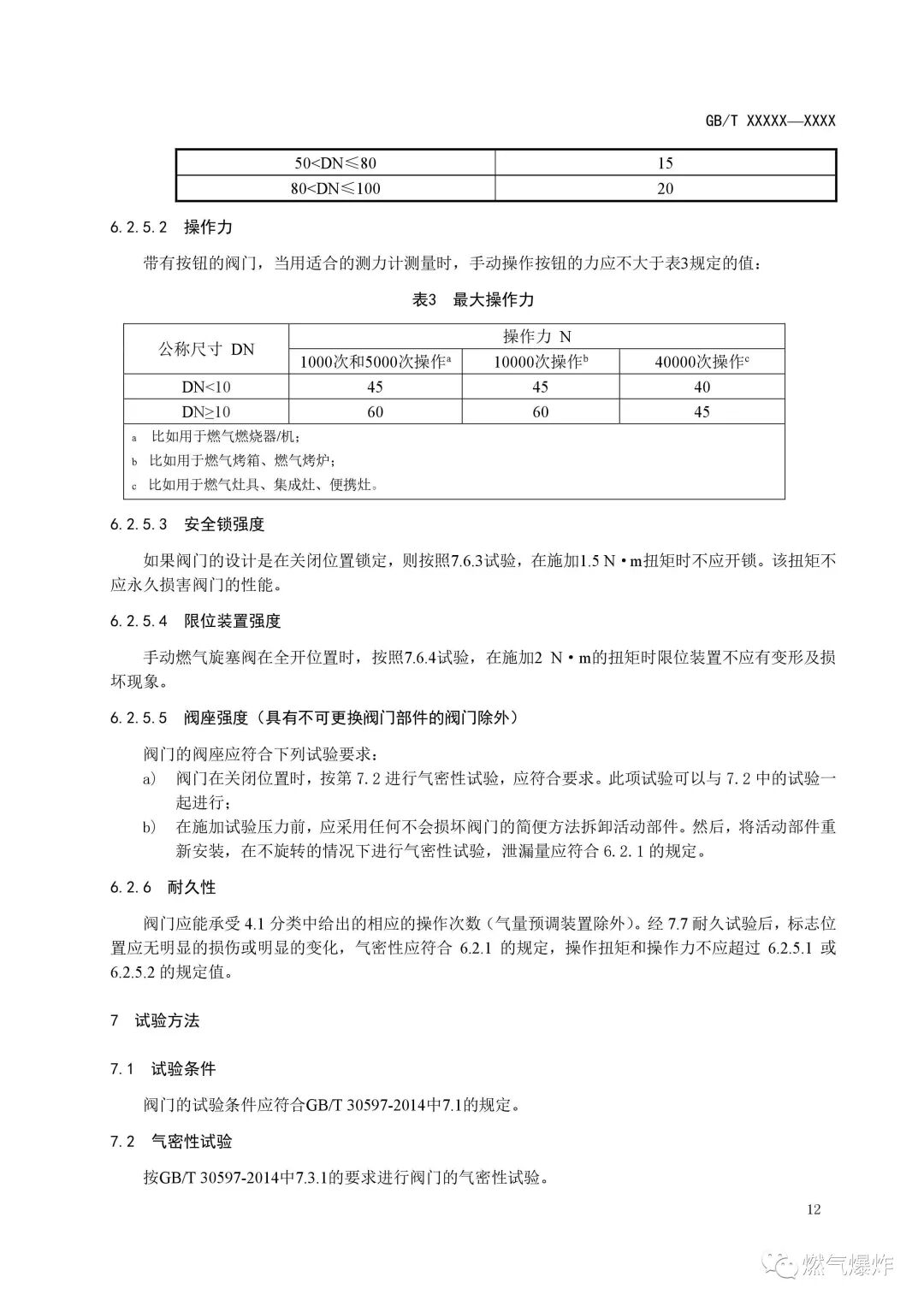 【標準法規(guī)】《燃氣燃燒器和燃燒器具用安全和控制裝置 特殊要求 手動燃氣閥總成 （征求意見稿）》公開征求意見