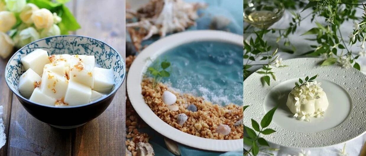 全网美食博主都在做的夏日甜品！杏仁豆腐，手搓冰粉…口水顶不住了！