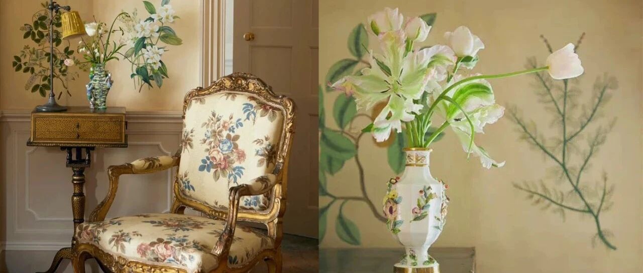 住进爱花狂魔的家，从灯罩到纸巾盒都是唯美模样！网友：做梦都是花香