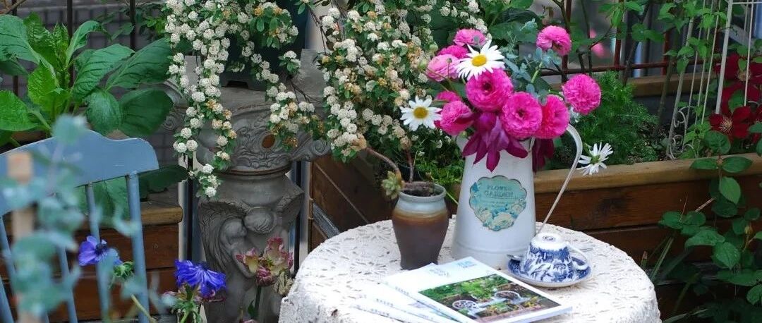 50㎡屋顶花园，4年爆改3次：审美提高后，捡废品也够用了