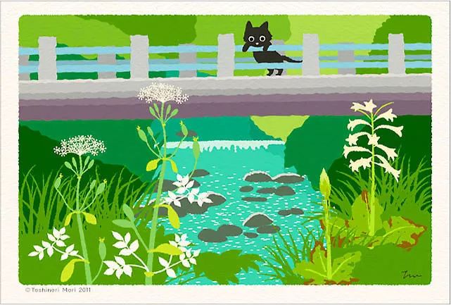一只貓的旅行：春探花，夏撲蝶，秋戲葉，冬弄雪…… 寵物 第6張