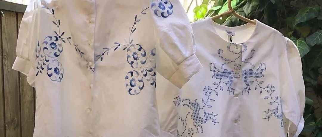 废弃窗帘剪一剪，竟做成新衣服，太时尚了