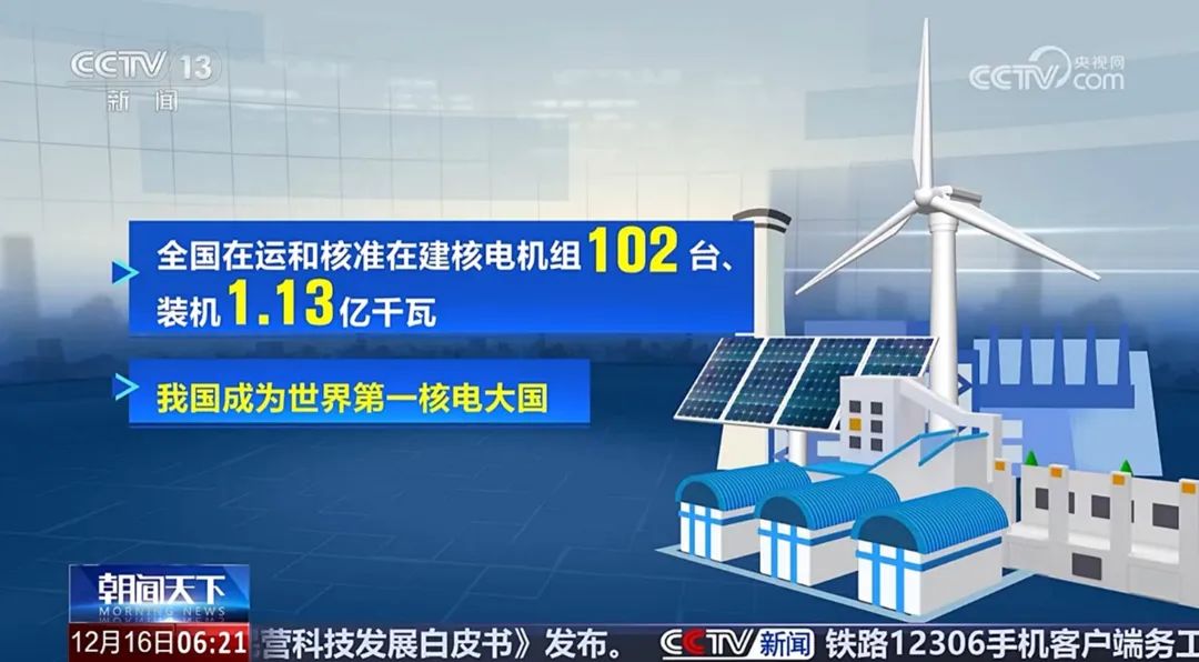 我国成为世界第1核电大国