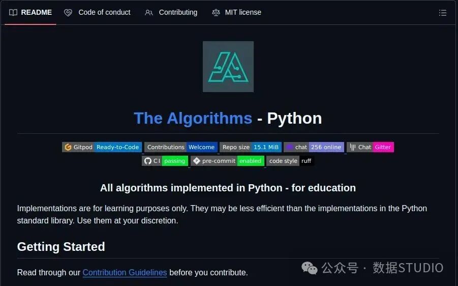 算法 - Python GitHub