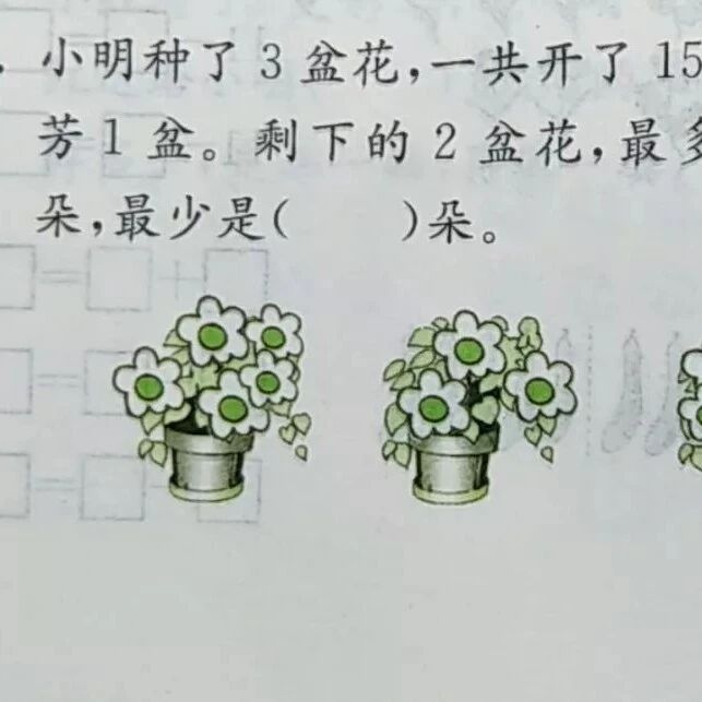一年级数学 最多最少问题 有人用加法 有人用减法 哪个方法对？