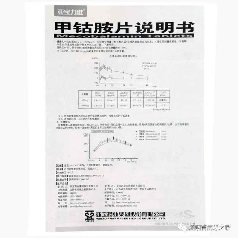 科普一下甲钴胺