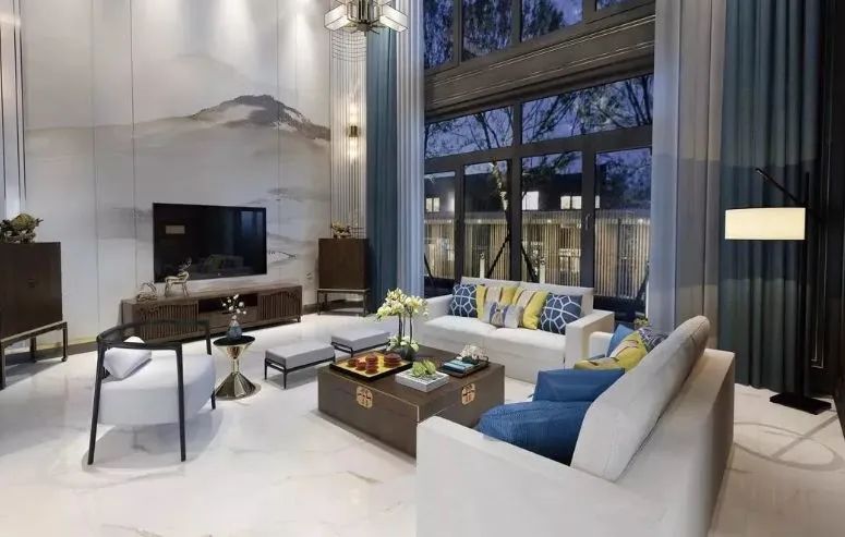 Villa Lobby Floor Tiles in Oriental Marble.jpg