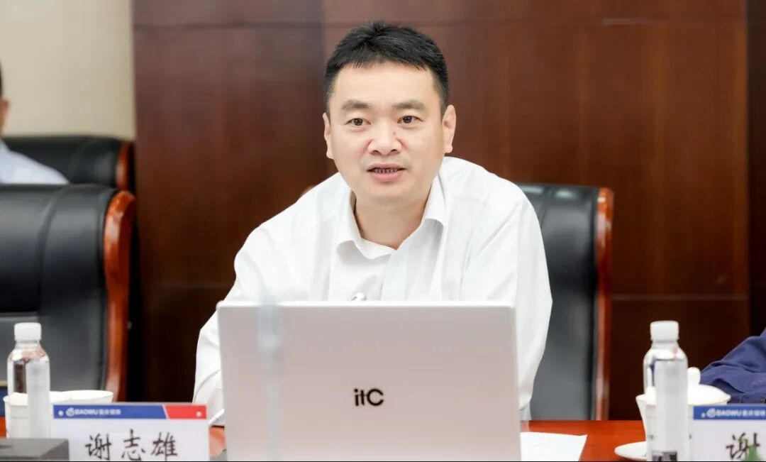 中国宝武陈德荣投入一亿元一百个人一百亩地建一百万吨的钢厂建一百个