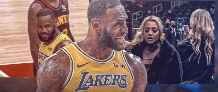 詹皇和女球迷冲突后续！老鹰调查后不追加禁赛，她道歉：我负全责