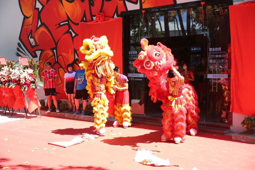 未来深圳羽球的网红打卡圣地，传奇羽毛球馆正式开业了！