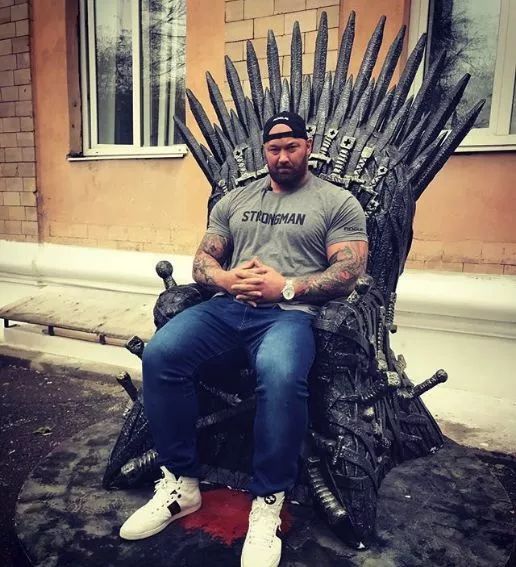 其实hafthor早已经是名人 在健身,大力士,以及影视圈 都有很高的名望