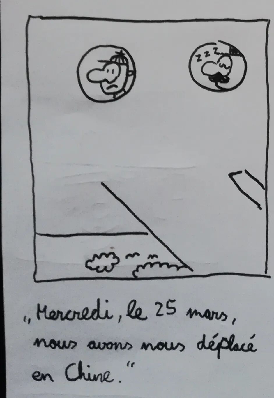 回国记 儿童漫画法语版 Peng Zhao