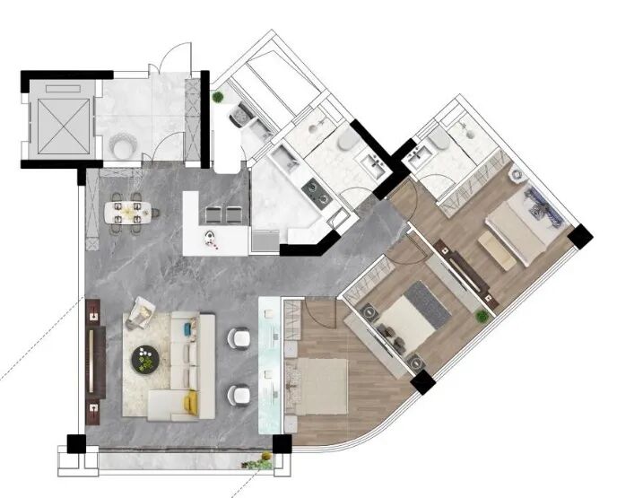 海珠湾壹号大平层开放示范区160-223㎡