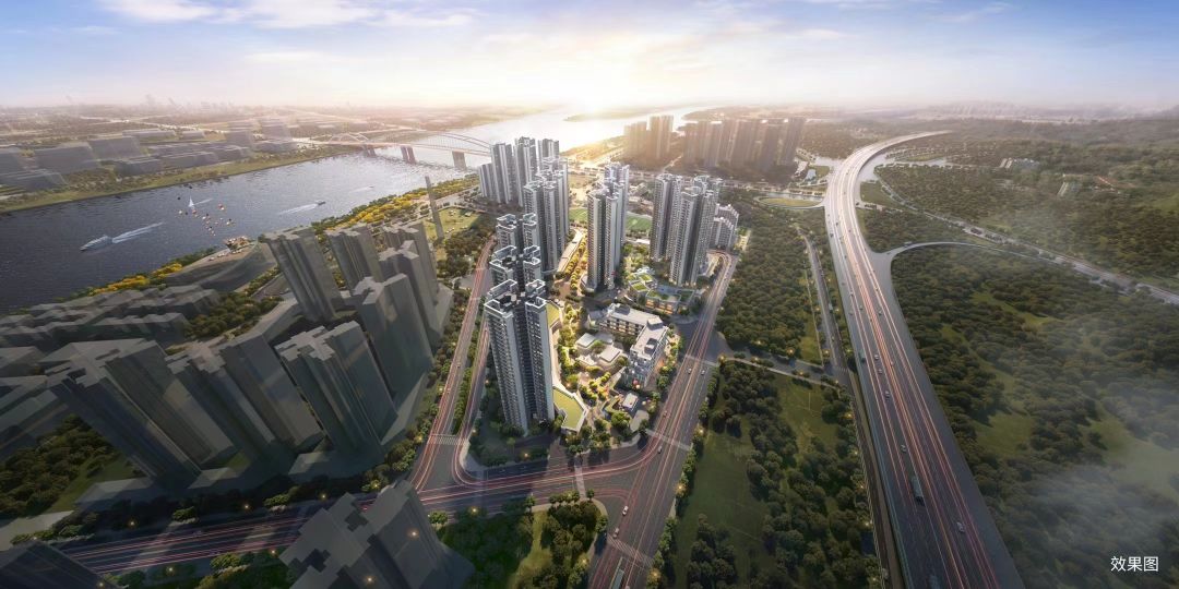 75㎡三房、还有9年一贯制！南沙全新江景盘【越秀·滨海花城】入市！