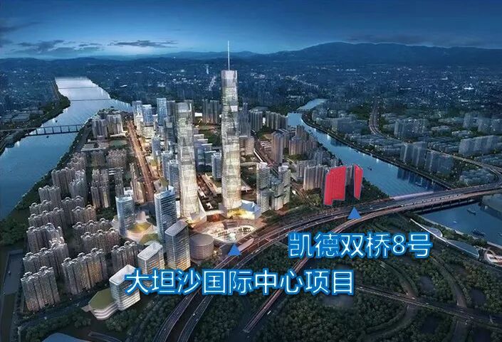 准现楼！双地铁，一线江景！凯德双桥8号，*低4.3万起！