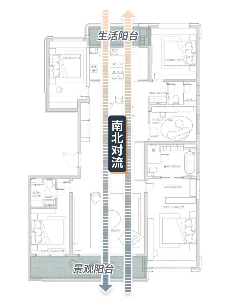 天河缦云广州大平层的样板间，今天就会正式开放