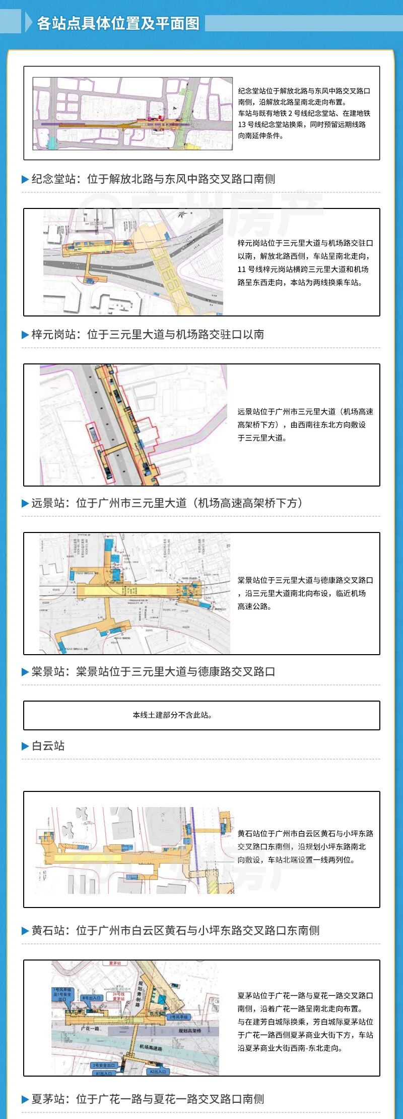 广州地铁24号线来了！18个站点选址曝光