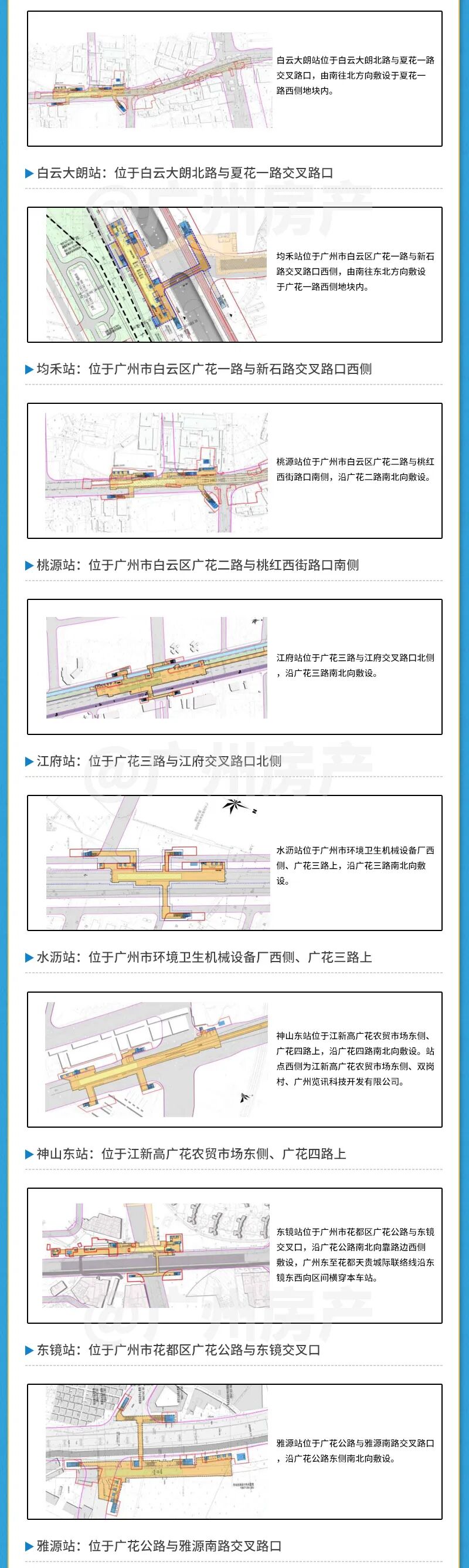 广州地铁24号线来了！18个站点选址曝光