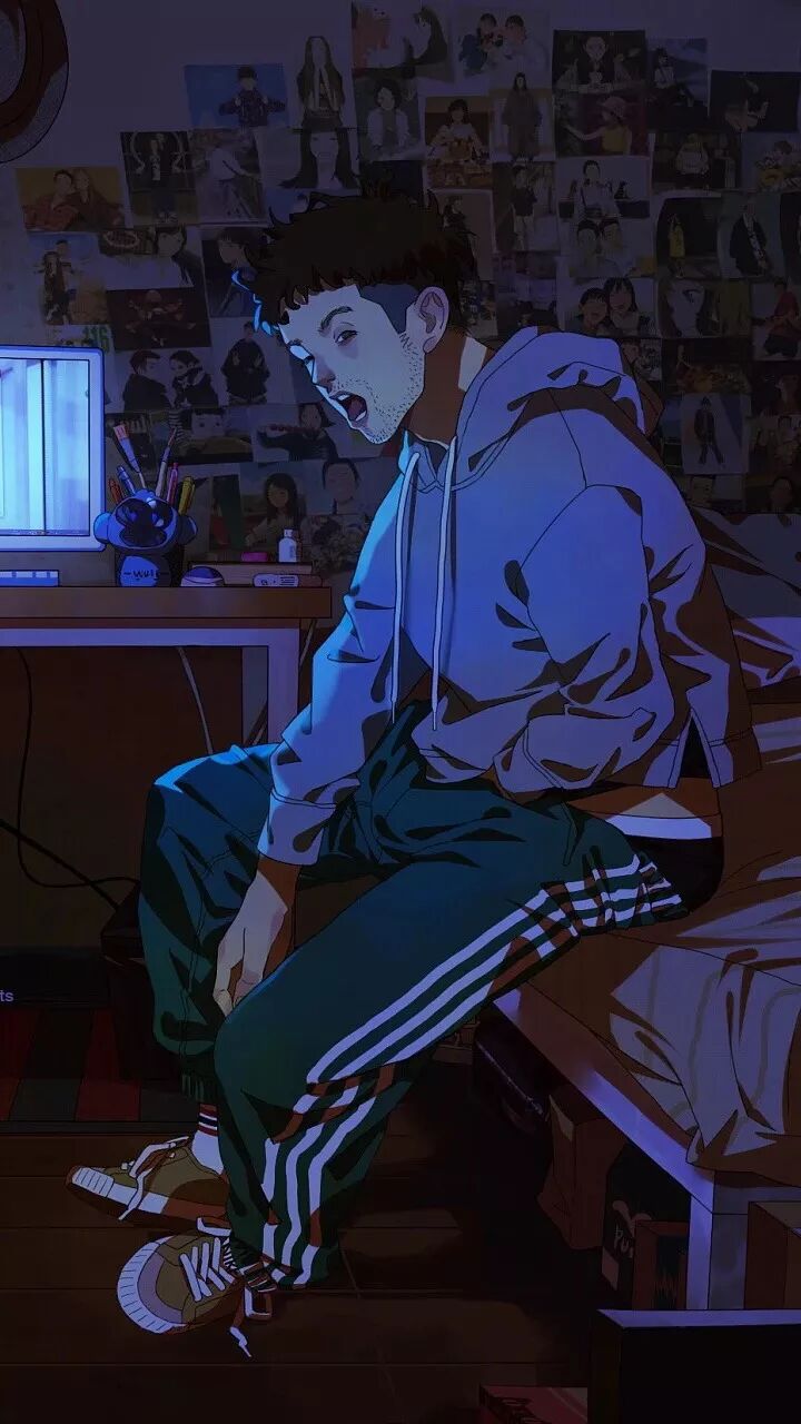 抖音ins风潮男漫画壁纸 运了个营 微信公众号文章阅读 Wemp