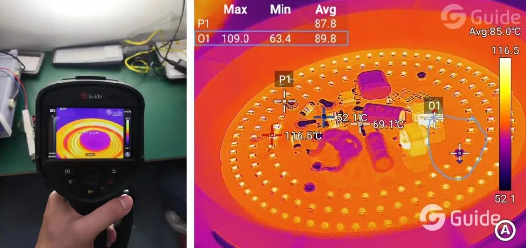 實地案例 | 必看，紅外熱成像在LED行業(yè)的應(yīng)用全在這里！