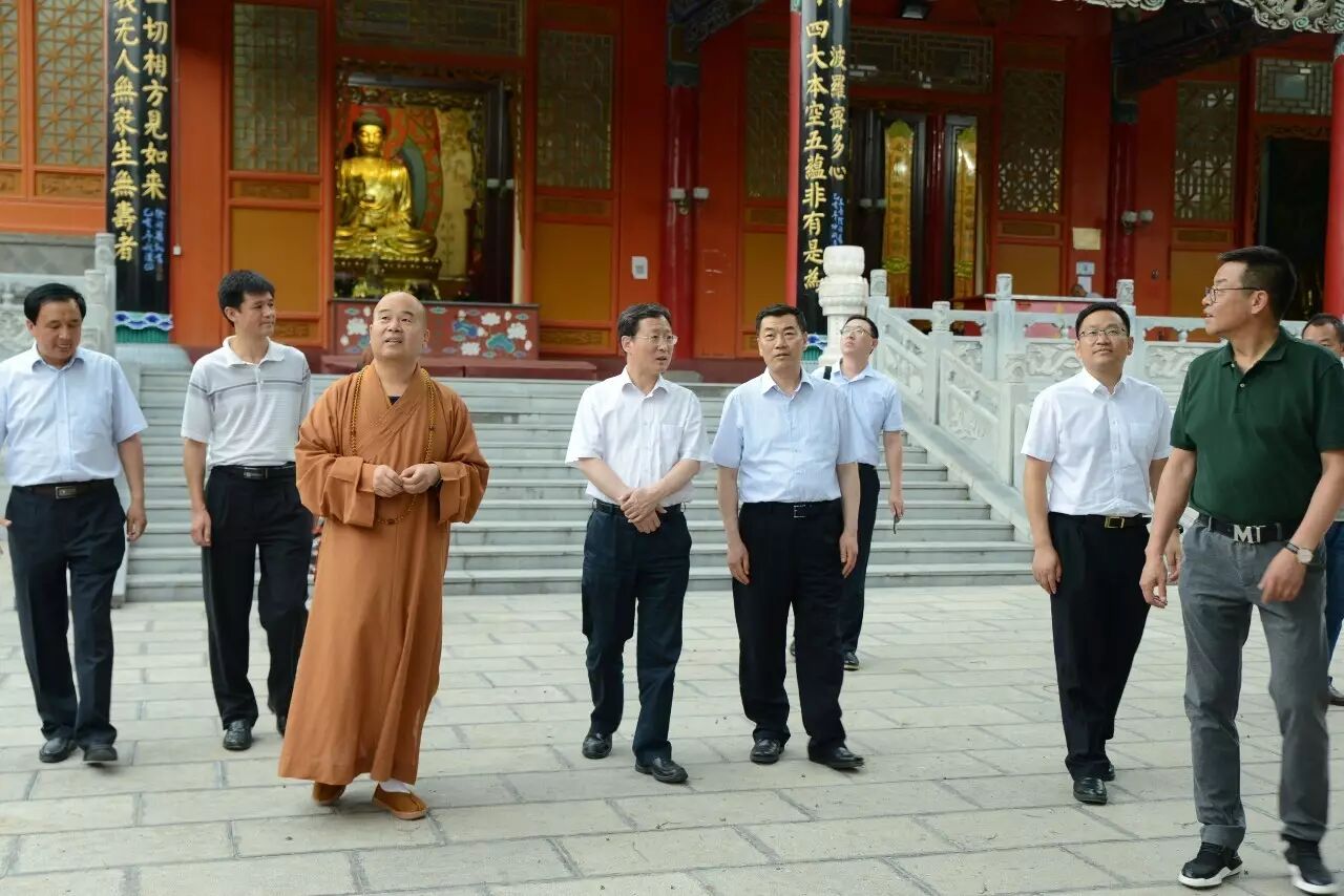 国家宗教局张彦通副局长到兰州浚源寺调研--陇原佛学网站