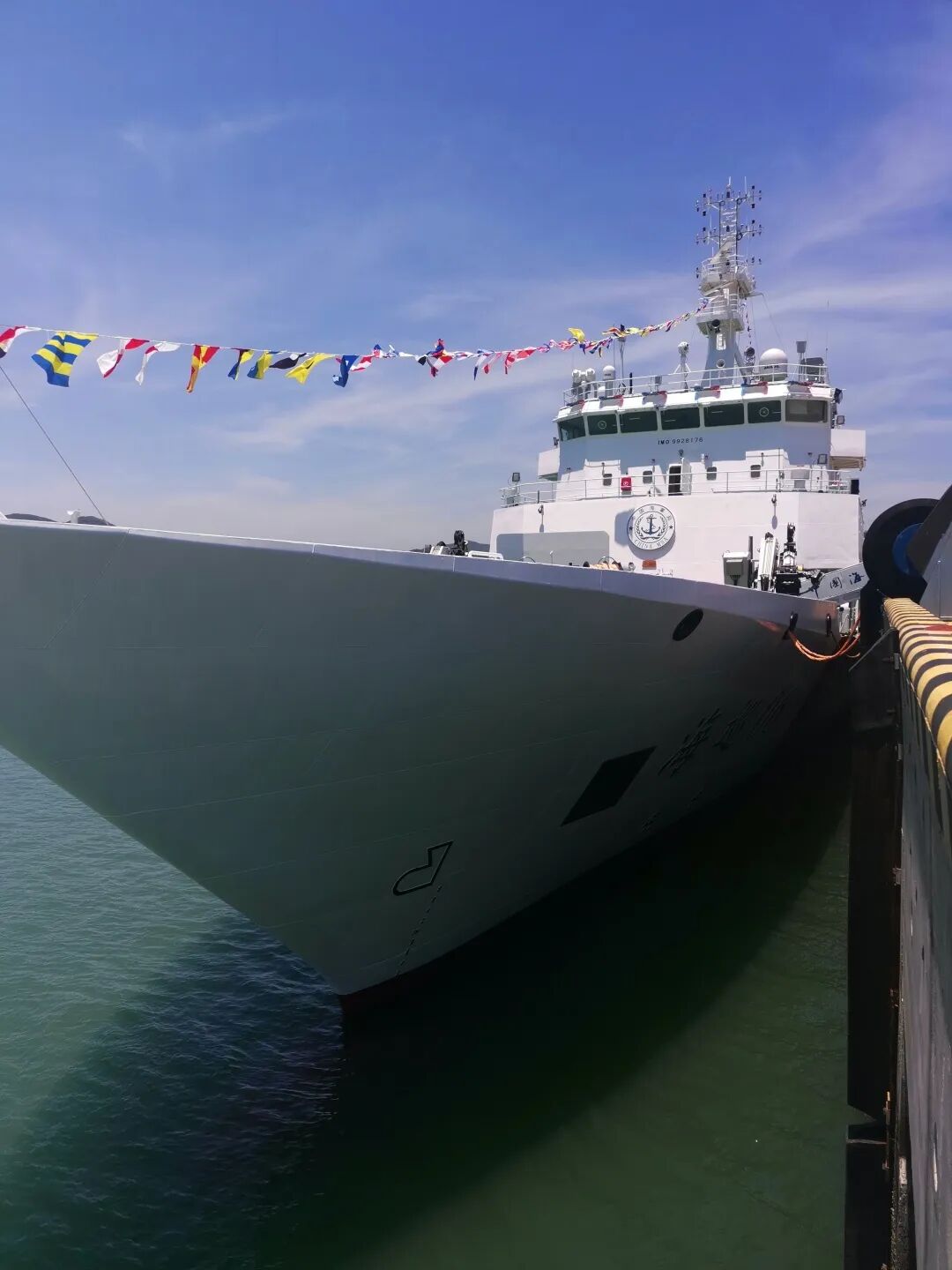 海巡06轮台湾海峡首艘大型巡航救助船列编