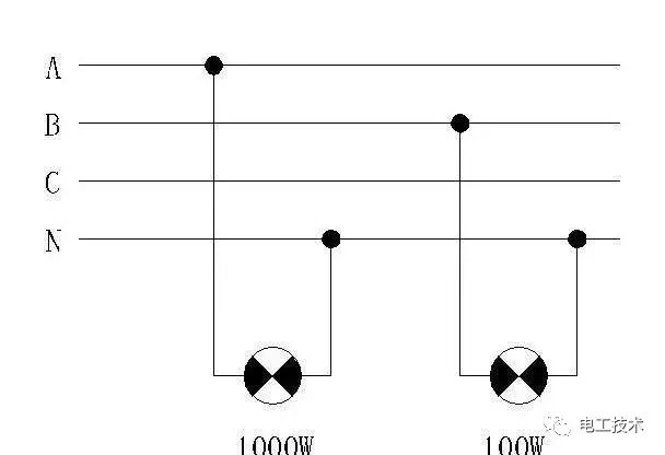三相电源断零线，为什么会接二连三的烧坏电器？一个接一个烧坏的图5