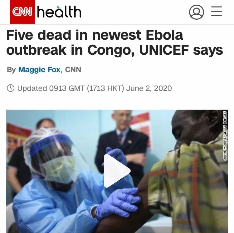 世卫官宣：这个致死率超高的病毒再次爆发！2020，还会好吗？（组图） - 2