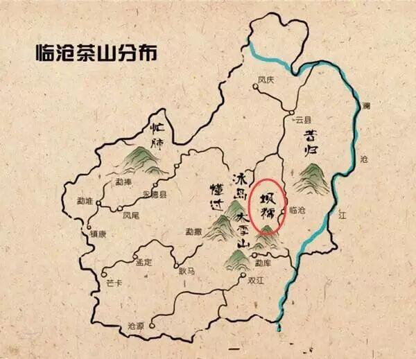 这座茶山是云南最大的藤条茶古茶园,被称为藤条茶之乡