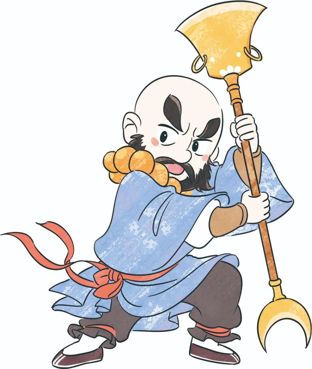 1"花和尚"鲁智深主要人物相关情节串联及人物形象03语言上:《水浒传》