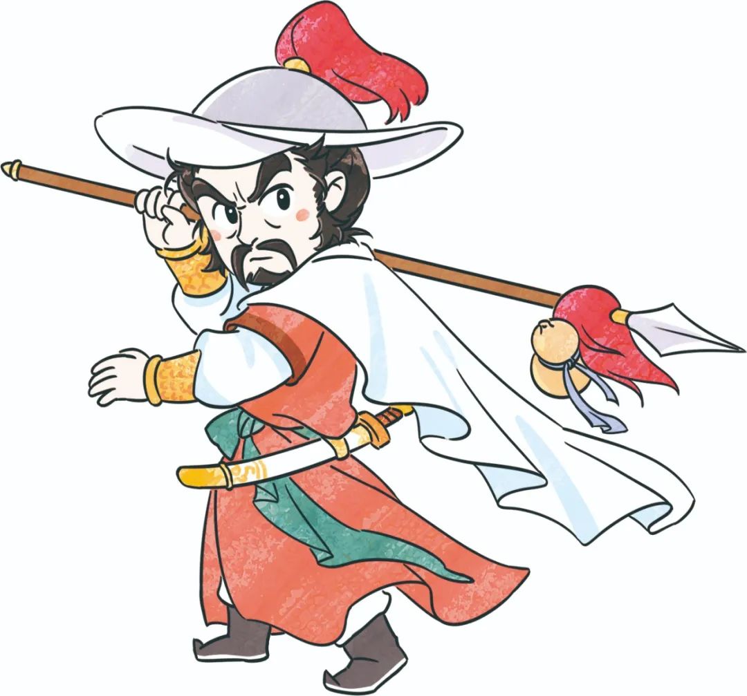 3"豹子头"林冲反面:①莽撞,急躁,不讲究策略(如:黑旋风斗浪里白跳);②