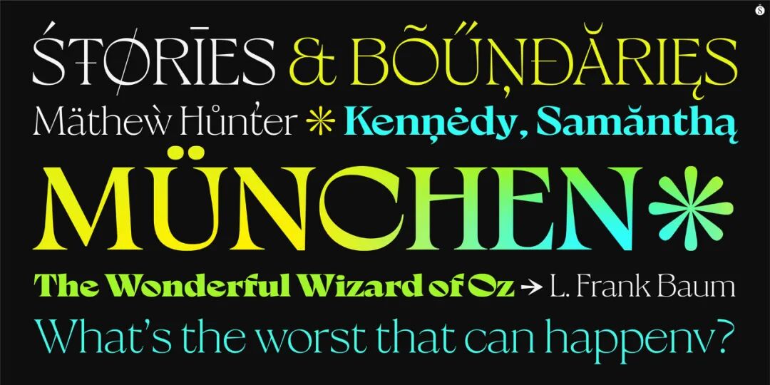 2022正在流行的9个字体设计趋势!(图45)