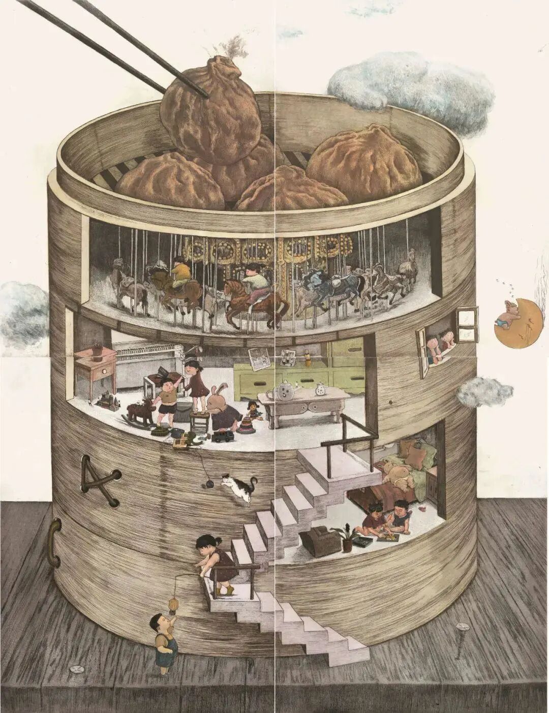 【展览】中国青年版画家提名展作品(图10)