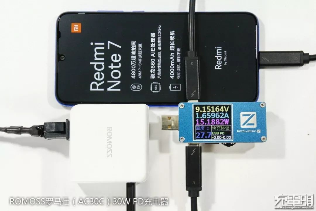 紅米Note7手機USB PD充電兼容測試：33款設備一次看個夠 科技 第26張