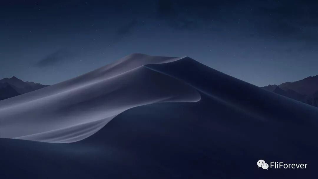 分享几张壁纸，太美了，分别来自iOS 12 和macOS Mojave.