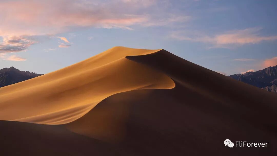 分享几张壁纸，太美了，分别来自iOS 12 和macOS Mojave.