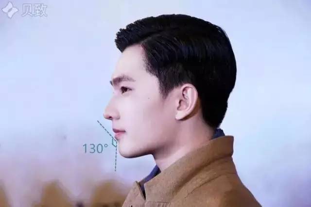 若角度过大,下巴就会很不明显,侧面看上去你的脸很平,没有曲线.