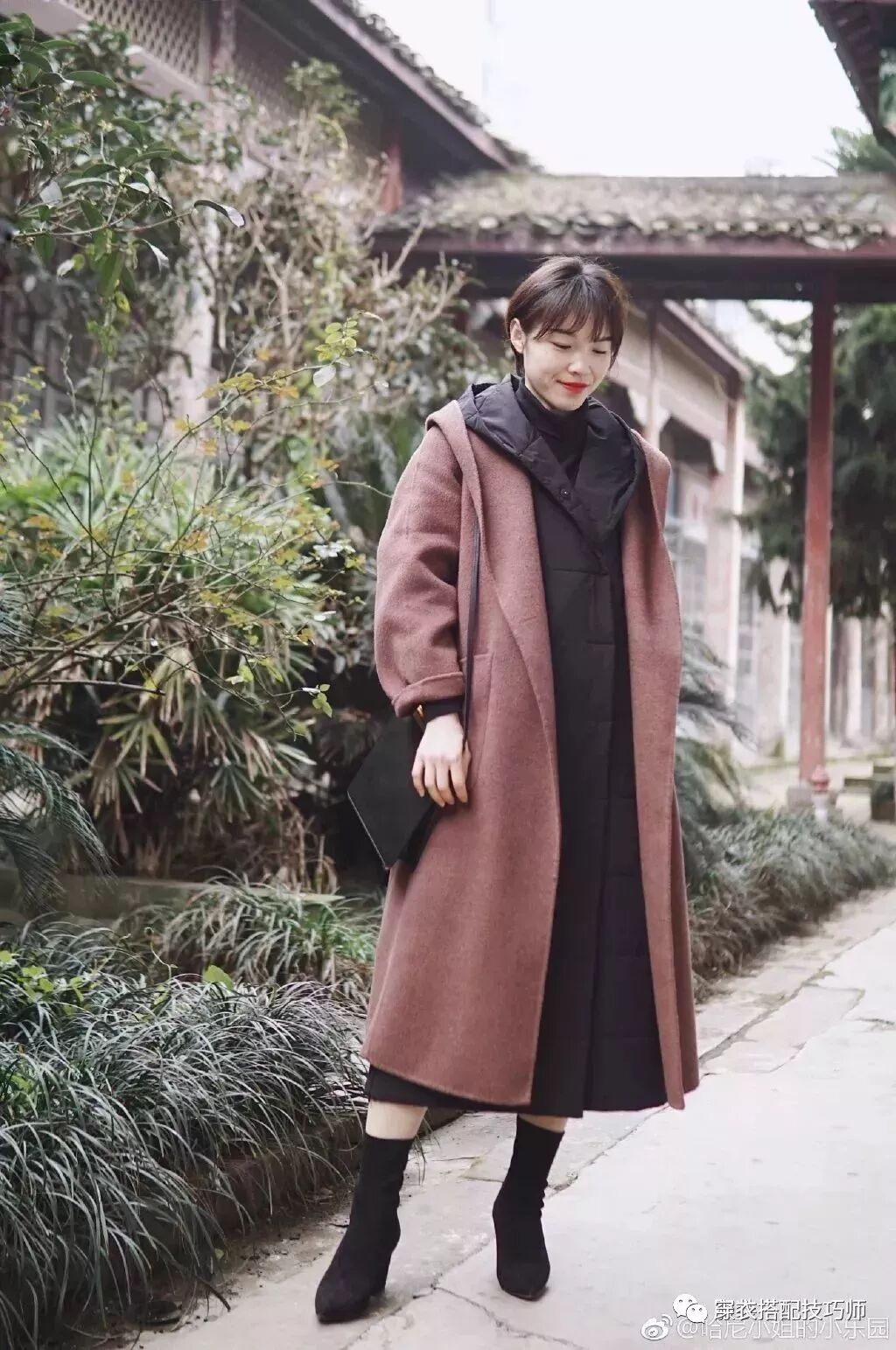 大衣搭配：放過羽絨服吧！2019年大衣+裙子才是王炸cp！想不美都難！ 時尚 第29張