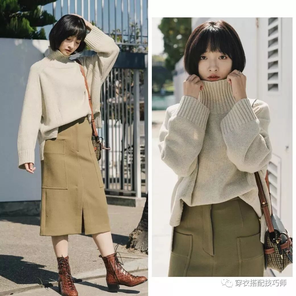 大衣搭配：放過羽絨服吧！2019年大衣+裙子才是王炸cp！想不美都難！ 時尚 第17張