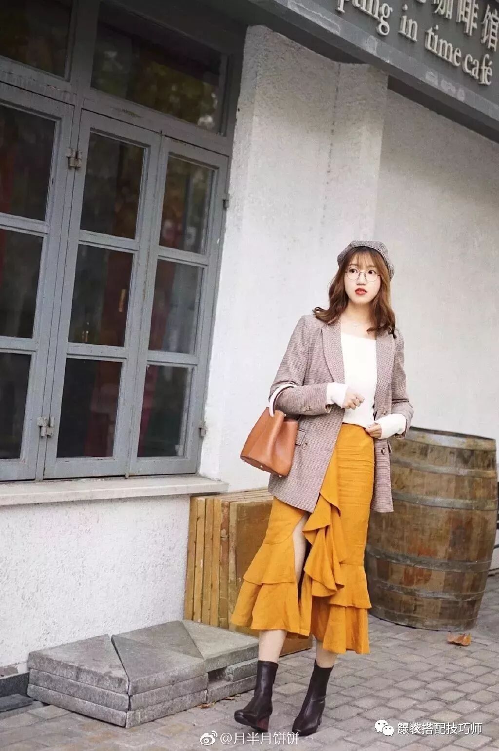 大衣搭配：放過羽絨服吧！2019年大衣+裙子才是王炸cp！想不美都難！ 時尚 第18張