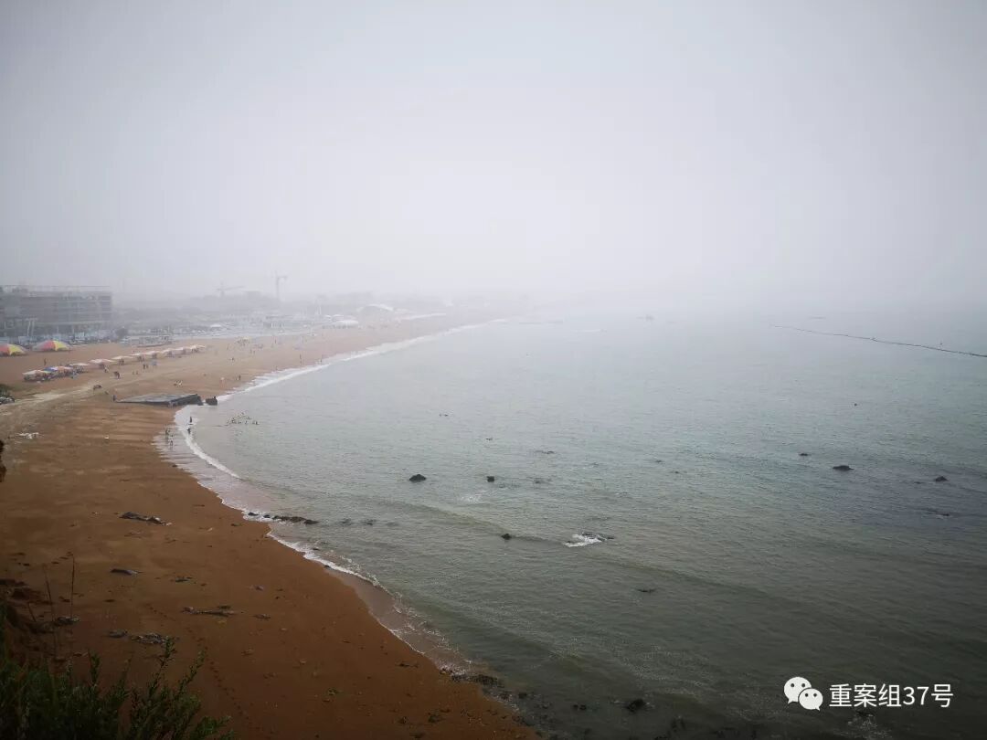 大连5A级度假区污染严重 游客海里游泳身上沾油污