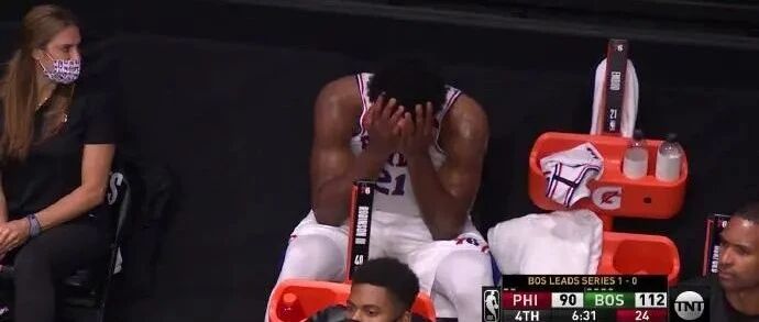 65+18！塔图姆太炸了，恩比德又被打哭了！