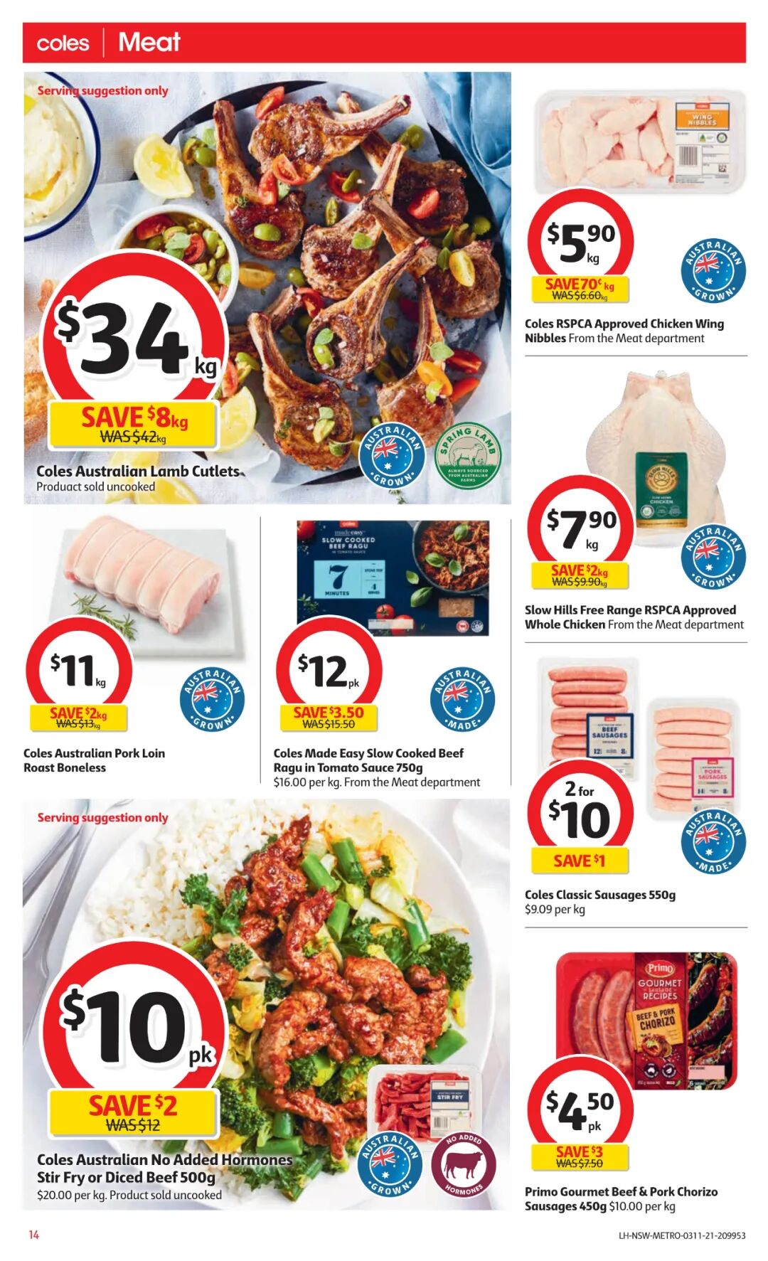 11月3日-9日! Coles最新半价商品目录出炉，厕纸、番茄酱等在列（组图） - 27