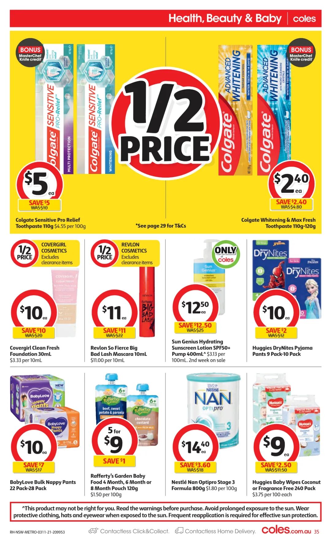 11月3日-9日! Coles最新半价商品目录出炉，厕纸、番茄酱等在列（组图） - 15